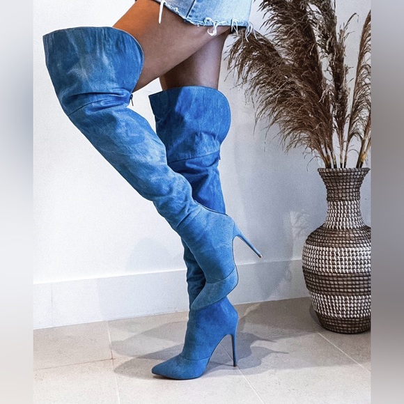 cuccoo Shoes - Denim boots
